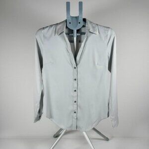 Ann Taylor Long Sleeve Button Down Top NWT